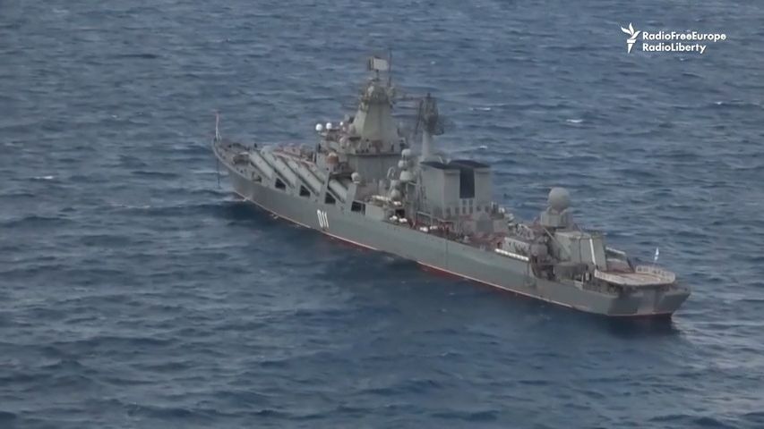 Velmi zvláštní cvičení. Ruské válečné lodě blokují ukrajinské pobřeží